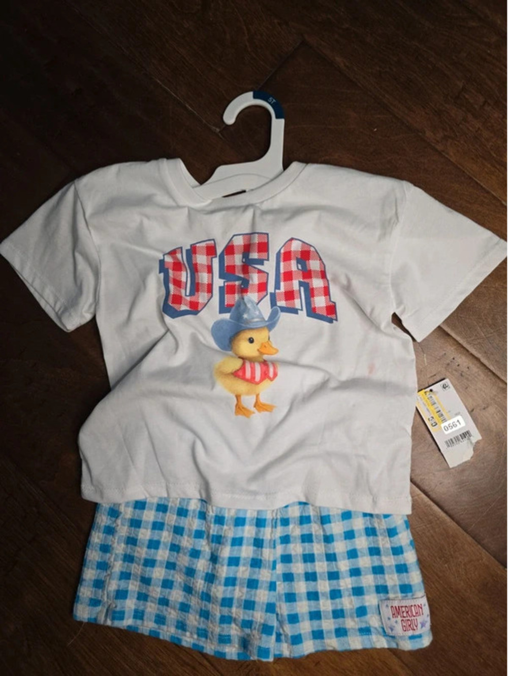 4t brand new shorts outfit set from target item 561G7